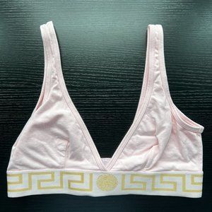 Pink Versace Greca Medusa bralette - New without tags